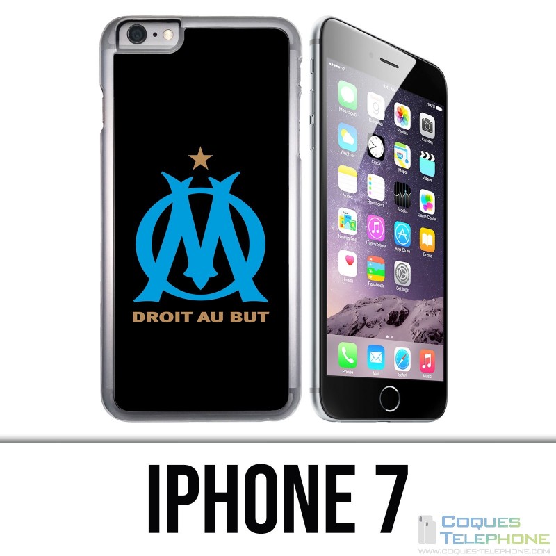 IPhone 7 Case - Logo Om Marseille Black