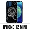 IPhone 12 Mini-Gehäuse - Versace Black Marble