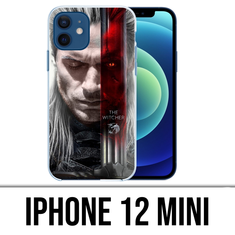 Coque iPhone 12 mini - Witcher Lame Épée