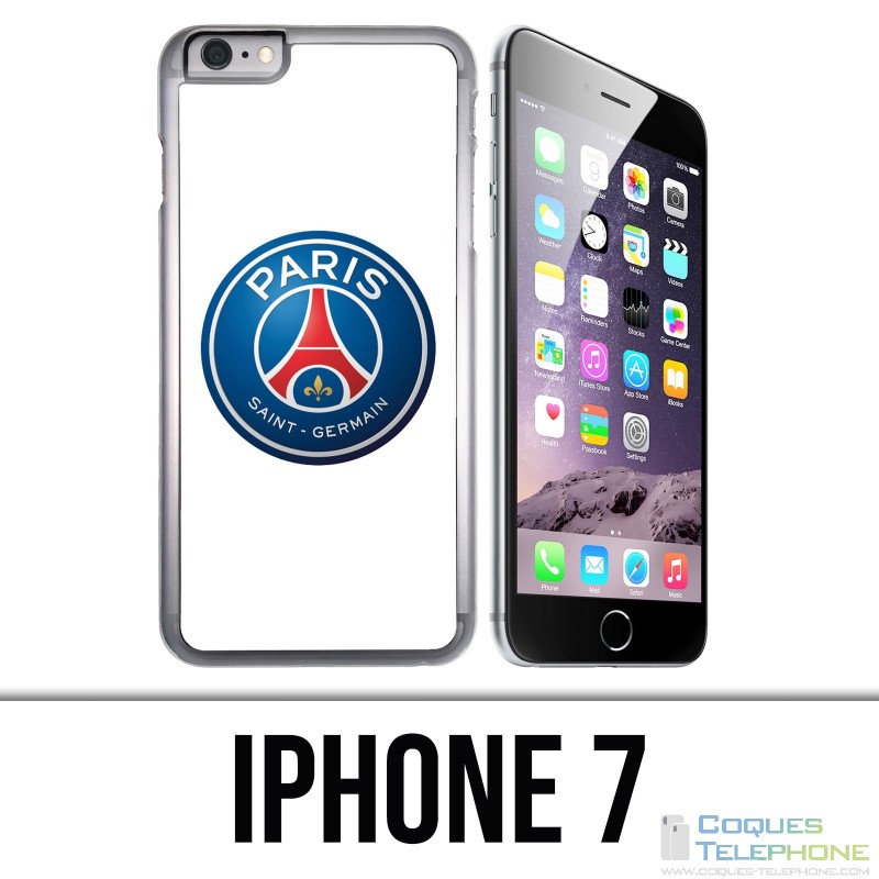 IPhone 7 Case - Logo Psg White Background