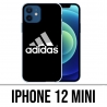 Coque iPhone 12 mini - Adidas Logo Noir
