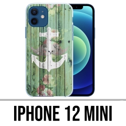 IPhone 12 mini Case - Anchor Marine Wood