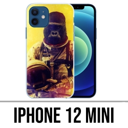Custodia per iPhone 12 mini - Scimmia Astronauta Animale