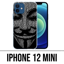 Coque iPhone 12 mini - Anonymous