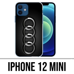 iPhone 12 Mini Case - Audi Logo Metal