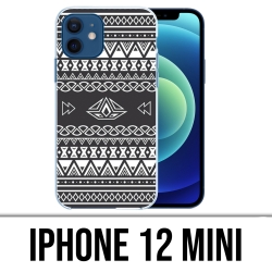 iPhone 12 Mini Case - Grey Aztec