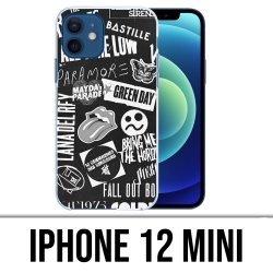 Coque iPhone 12 mini - Badge Rock