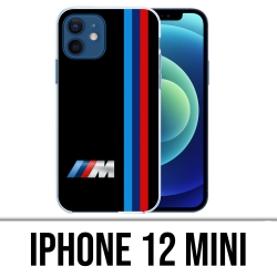 Coque iPhone 12 mini - Bmw M Performance Noir