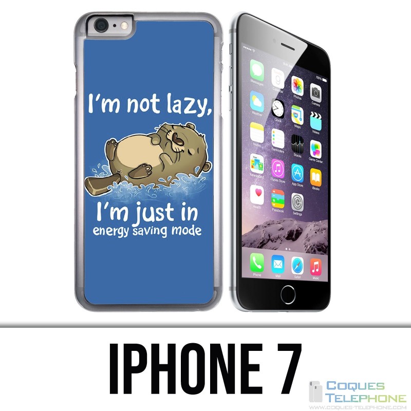IPhone 7 case - Loutre Not Lazy