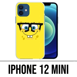 Coque iPhone 12 mini - Bob Éponge Lunettes