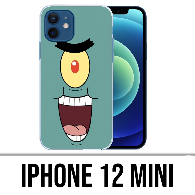 Custodia per iPhone 12 mini - Sponge Bob Plankton