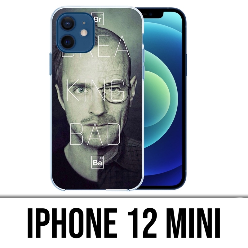 Coque iPhone 12 mini - Breaking Bad Visages