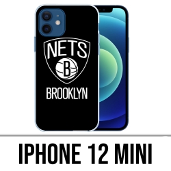 Coque iPhone 12 mini - Brooklin Nets