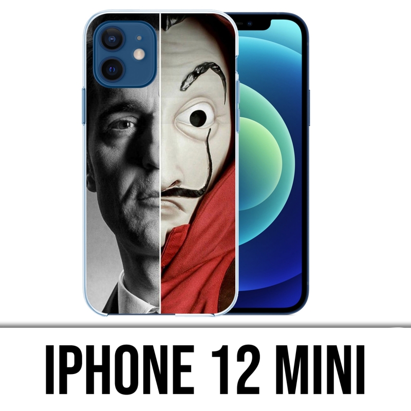 Coque iPhone 12 mini - Casa De Papel Berlin Masque Split
