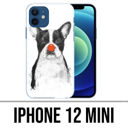 IPhone 12 Mini Case - Clown Bulldog Dog