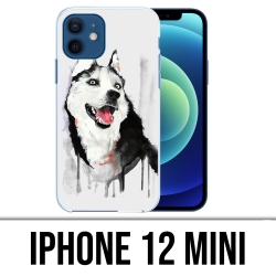 Funda para iPhone 12 mini - Husky Splash Dog