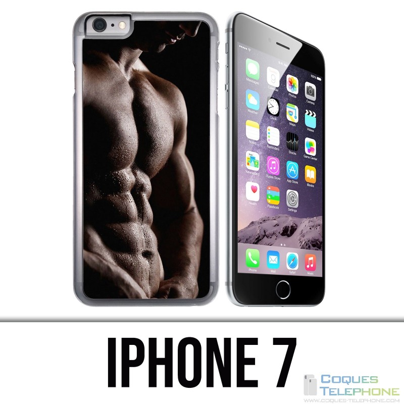 Custodia per iPhone 7 - Muscoli uomo
