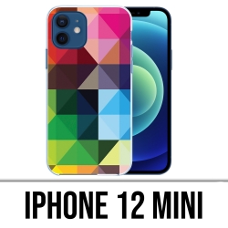IPhone 12 mini Case - Cubes-Multicolored