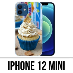 Custodia per iPhone 12 mini - Cupcake blu