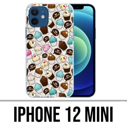 Custodia per iPhone 12 mini - Kawaii Cupcake