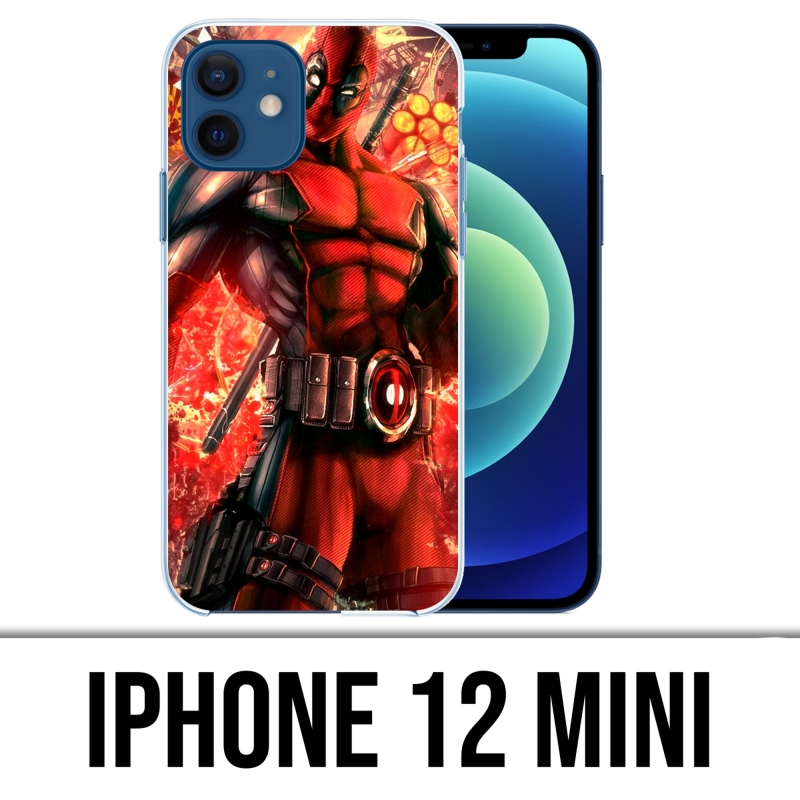 Funda para iPhone 12 mini - Deadpool Comic