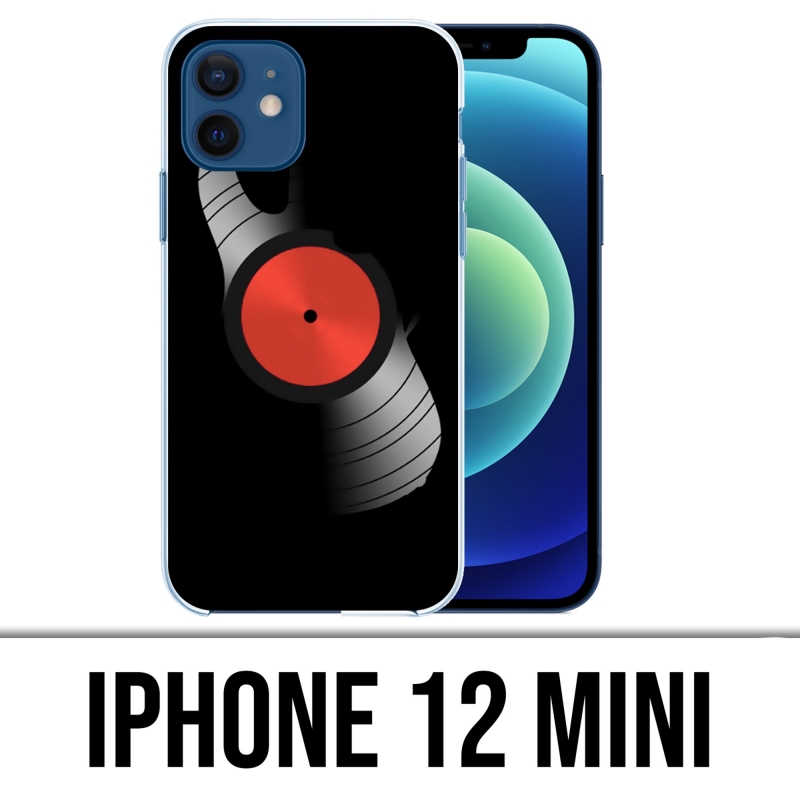 Coque iPhone 12 mini - Disque Vinyle