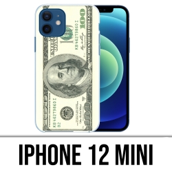Coque iPhone 12 mini - Dollars