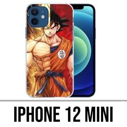 Coque iPhone 12 mini - Dragon Ball Goku Super Saiyan