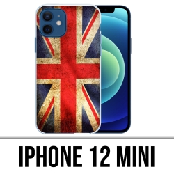 Custodia per iPhone 12 mini - Bandiera vintage del Regno Unito