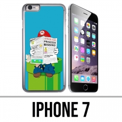 Coque iPhone 7 - Mario Humour