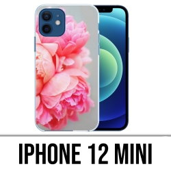 Coque iPhone 12 mini - Fleurs