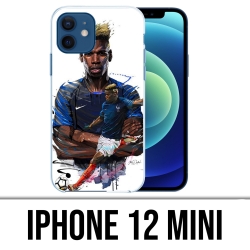 iPhone 12 Mini Case - Football France Pogba Drawing