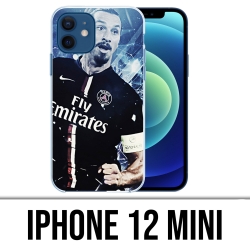 Coque iPhone 12 mini - Football Zlatan Psg