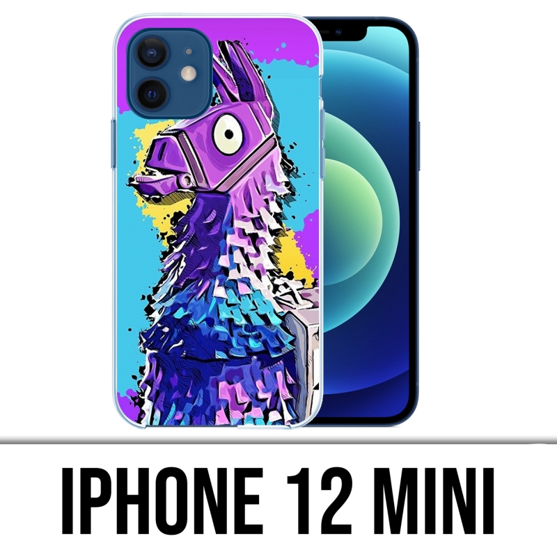 Custodia per iPhone 12 mini - Fortnite Lama