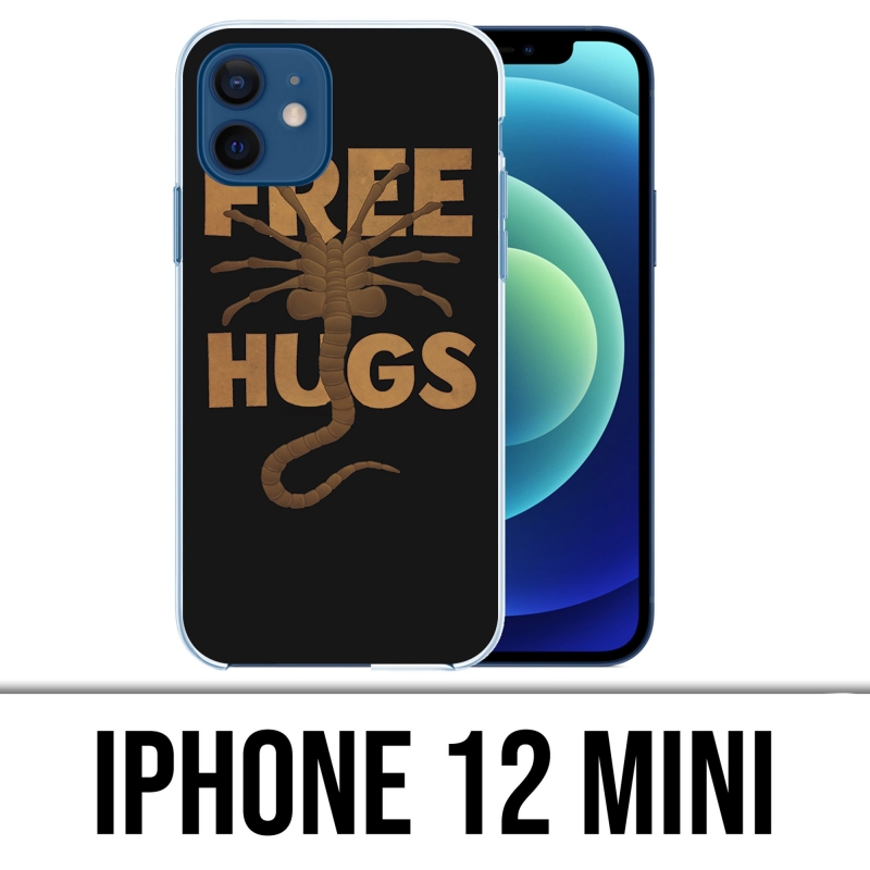 Funda para iPhone 12 mini - Free Hugs Alien