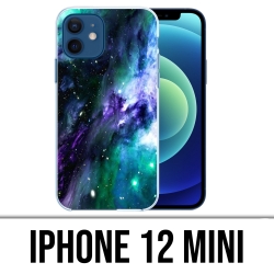 Custodia per iPhone 12 mini - Galaxy blu