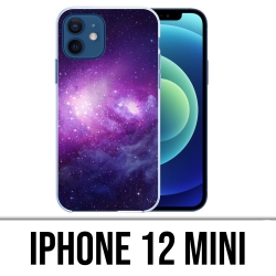 Coque iPhone 12 mini - Galaxie Violet
