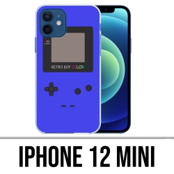 Custodia per iPhone 12 mini - Game Boy Color Blue
