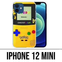 Custodia per iPhone 12 mini - Game Boy Color Pikachu Pokémon Giallo