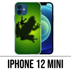 Coque iPhone 12 mini - Grenouille Feuille