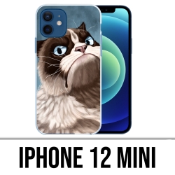 Funda para iPhone 12 mini - Grumpy Cat