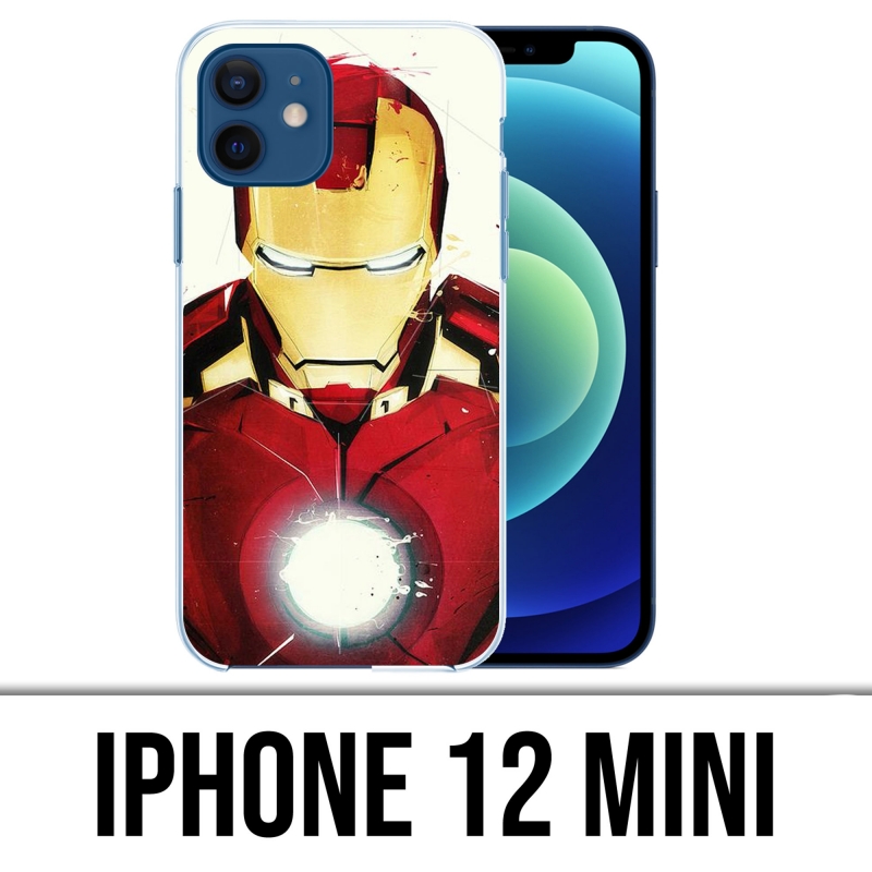 Funda para iPhone 12 mini - Iron Man Paintart
