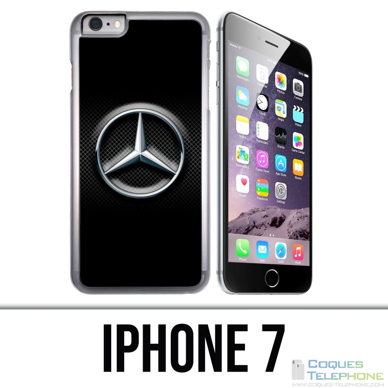 Custodia per iPhone 7 - Logo Mercedes