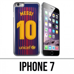 Coque iPhone 7 - Messi Barcelone 10