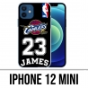 Funda para iPhone 12 mini - Lebron James Black