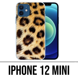 Coque iPhone 12 mini - Leopard