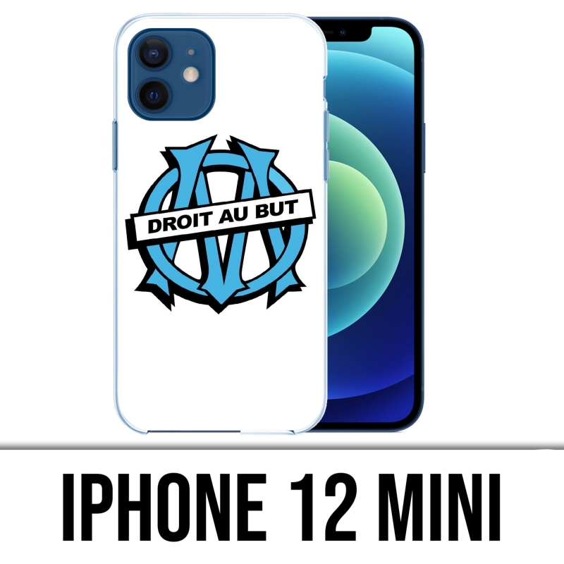 Funda para iPhone 12 mini - Logotipo Om Marseille Straight To Goal