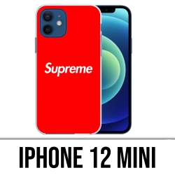 Funda para iPhone 12 mini - Logotipo Supremo