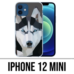Custodia per iPhone 12 mini - Wolf Husky Origami