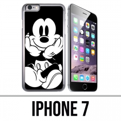 Custodia per iPhone 7 - Topolino in bianco e nero